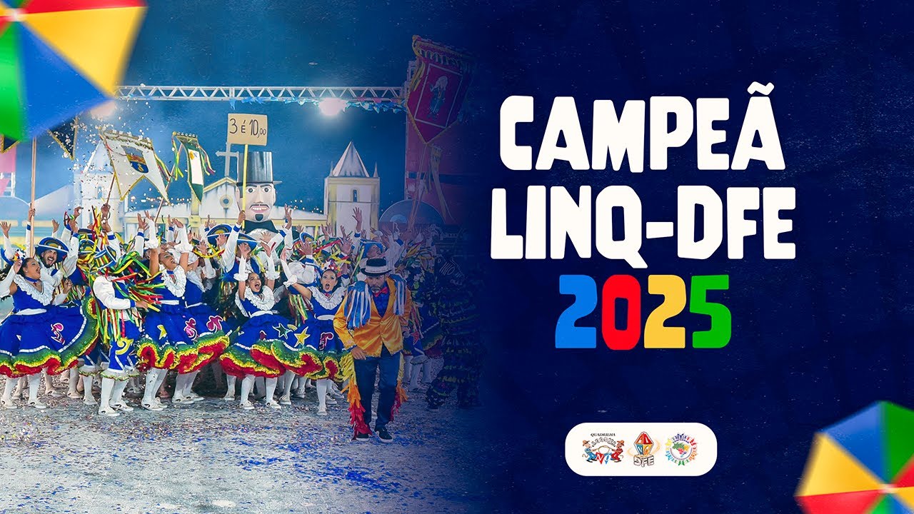 Quadrilha Arroxa o Nó :: Campeã Linq-DFe 2025 - Ao Seu Encontro, Ô Linda Encanta