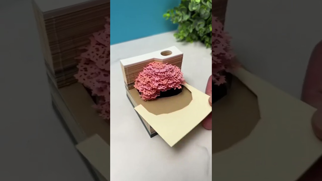Do you like this 3D memo pad? #memopad  #shorts #notepad