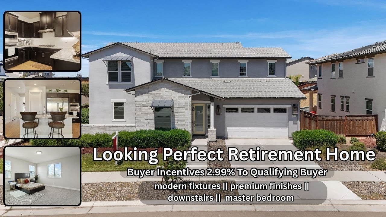 Looking Perfect Retirement Home || Quick Move in With Buyer Incentives 2.99% To Qualifying Buyer