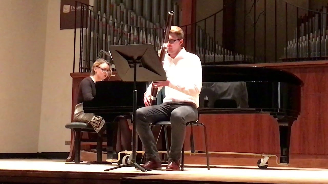 John E. Galliard, Sonata No. 5 for Bassoon