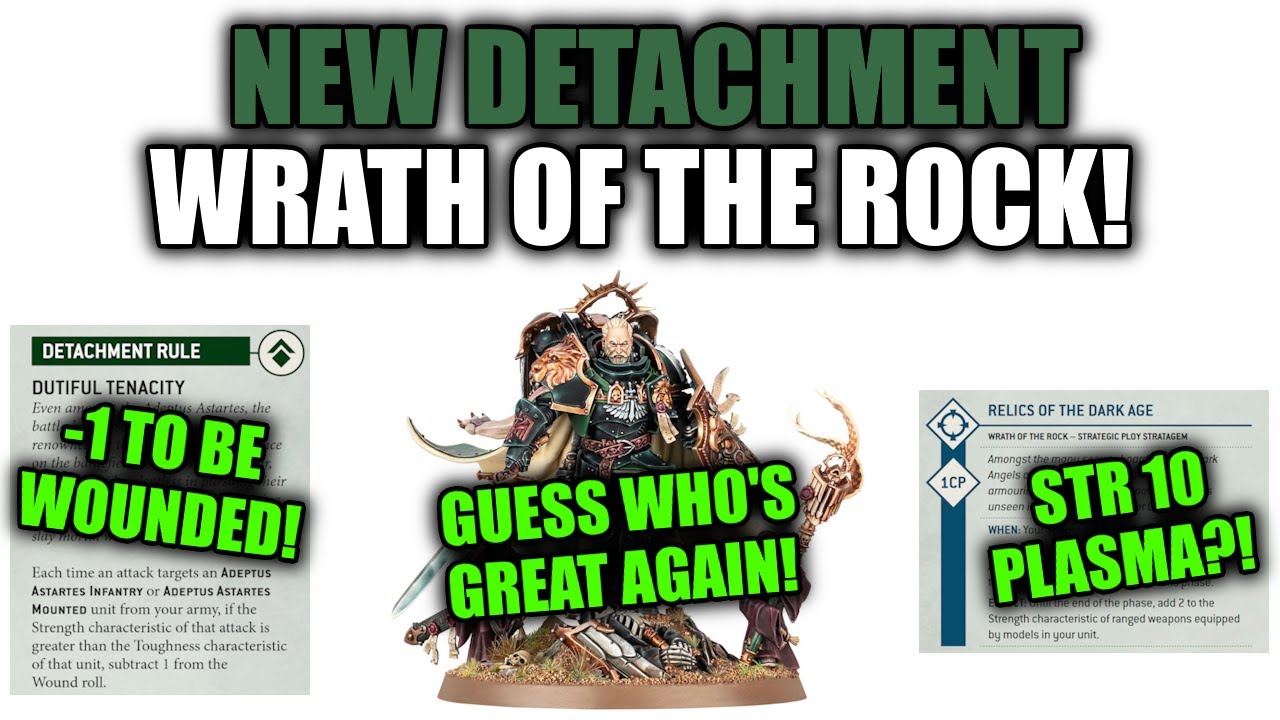 DARK ANGELS ARE SO BACK! Amazing New Dataslate AND Detachment! │ Warhammer 40k 10th Edition