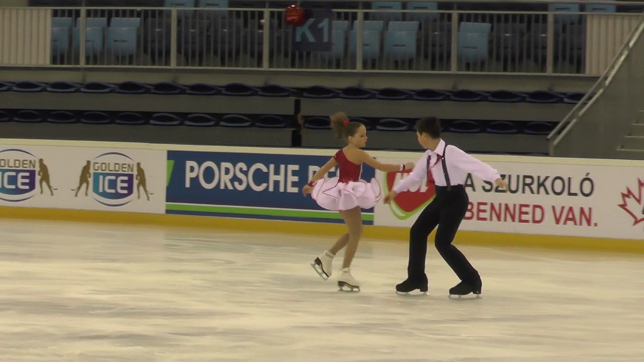 2016 Santa Claus Cup: Polina VASHKEVICH / Davyd NGUIEN (UKR) - ID Non-ISU Basic Novice, FD