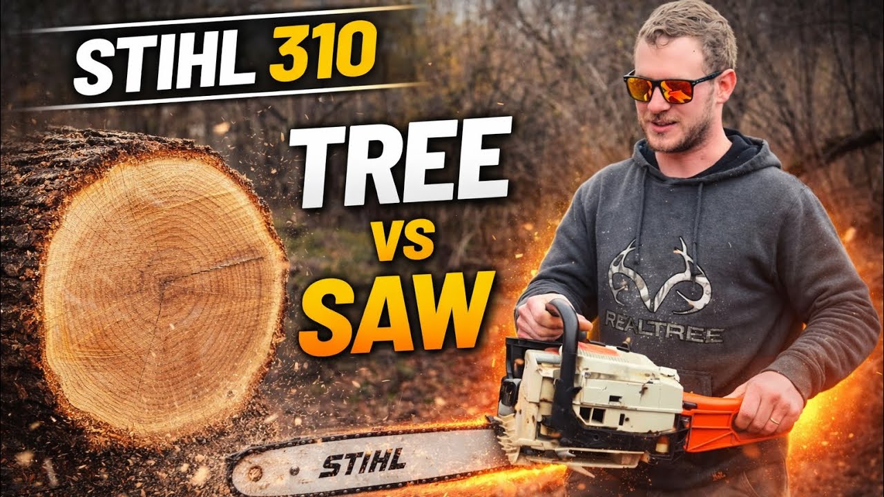 Can a STIHL 310 Handle This Tree?