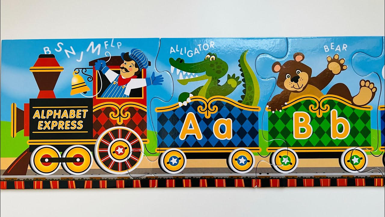 Alphabet Express Learn ABC’s Animal Videos ABC Puzzle Learn Animals Learn English Kids Toddlers Toy