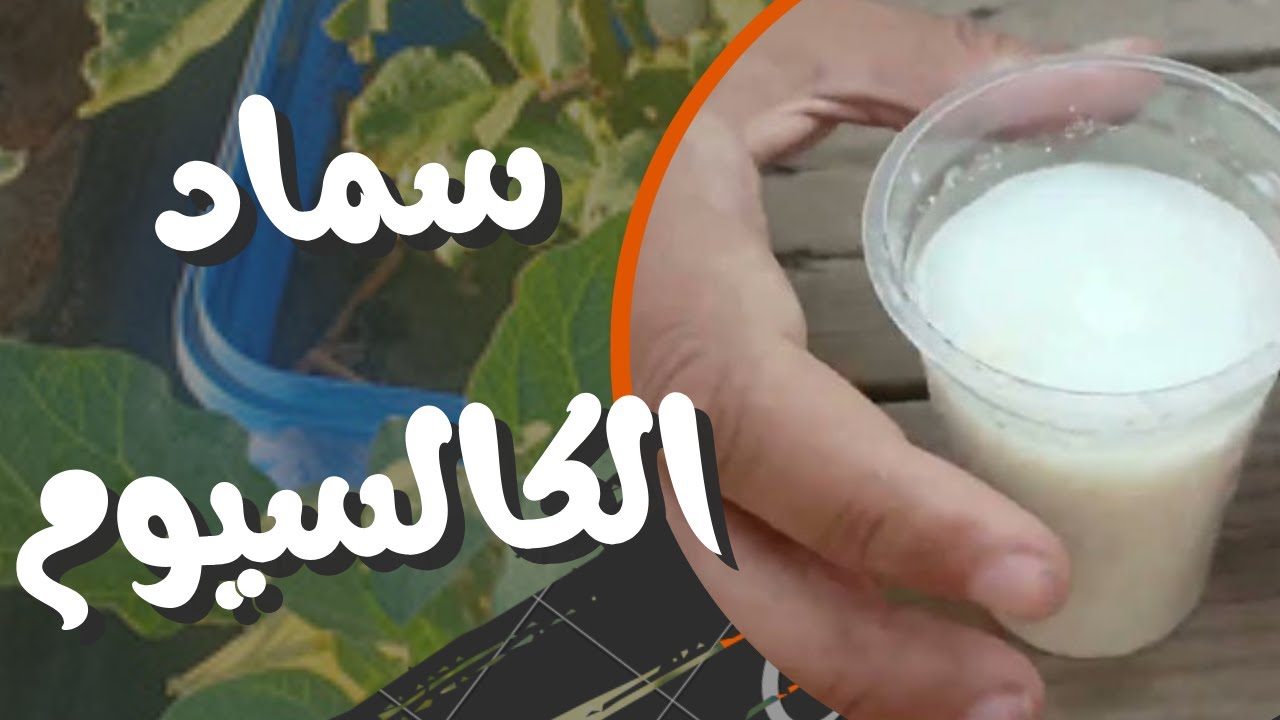 محلول سماد عضوى غنى بعنصر الكالسيوم | كوب واحد يكفى