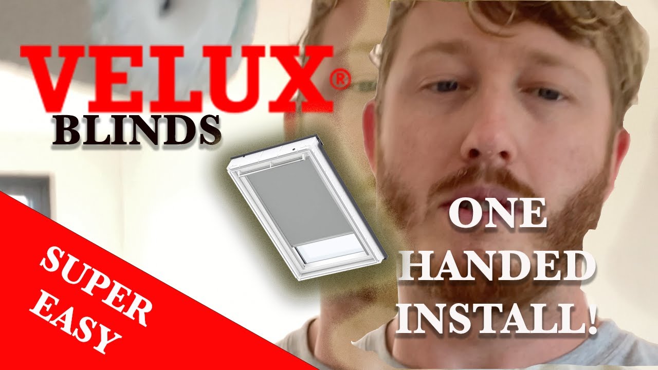 How to fit Velux blinds