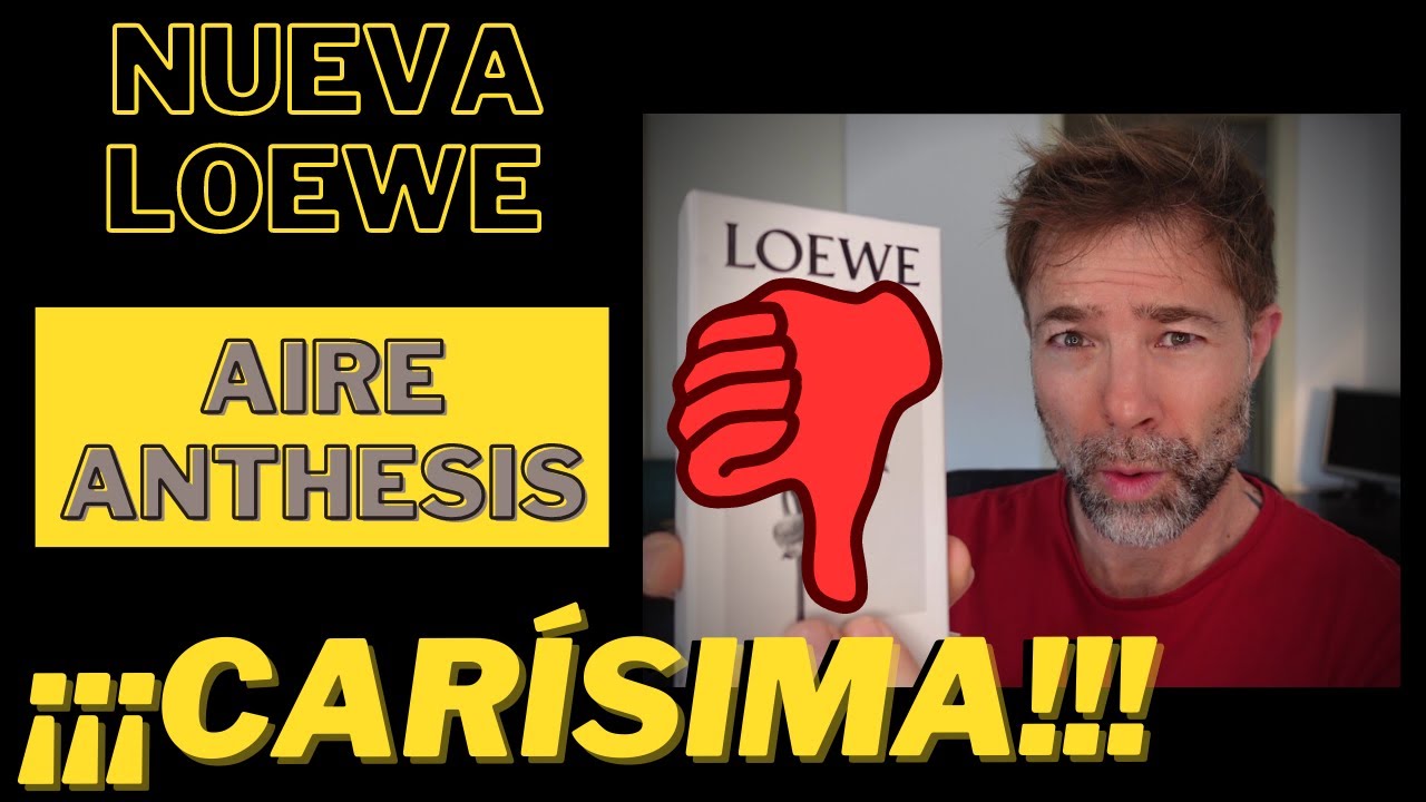 NUEVA Fragancia LOEWE AIRE ANTHESIS Eau de Parfum 🤔