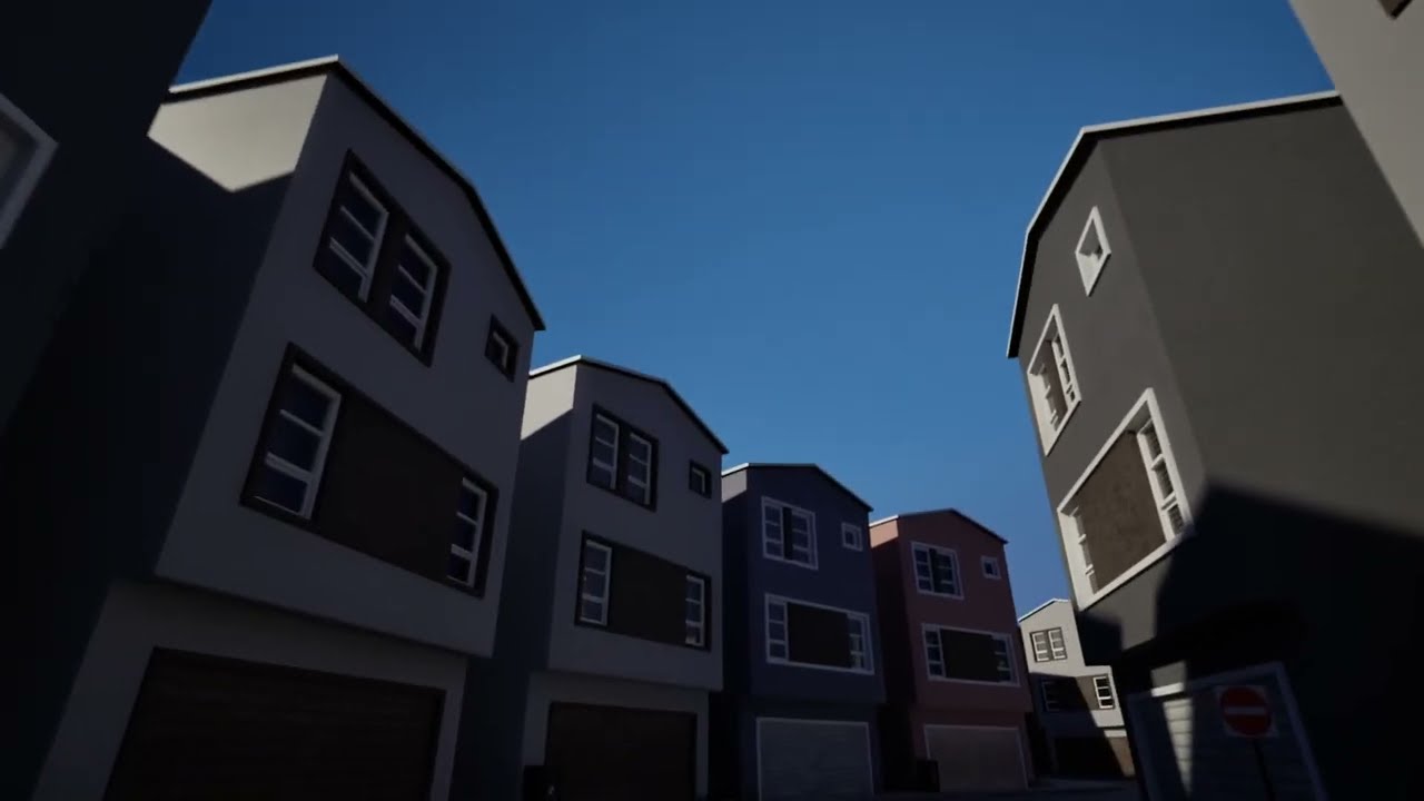 Dreamcore : Eternal Suburbia Walkthrough - Exit the Neighborhood area in less than 3 min.