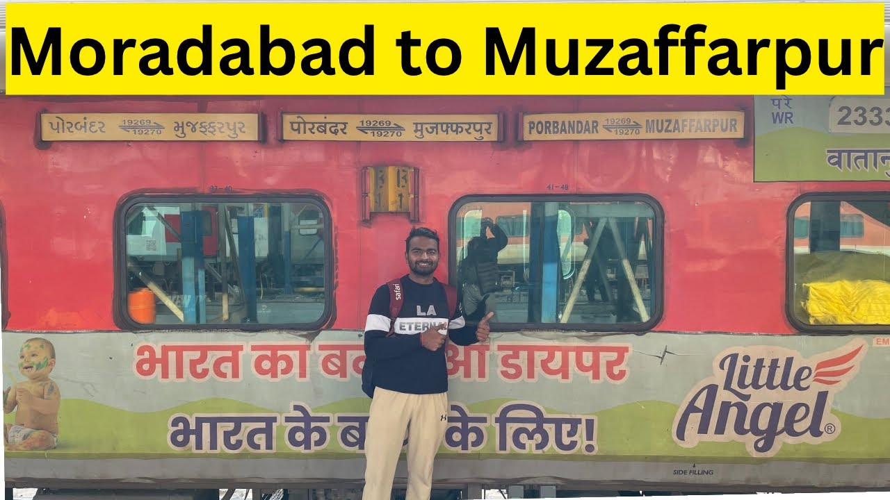 Moradabad to Muzaffarpur journey vlog | Krishna vlogs | 