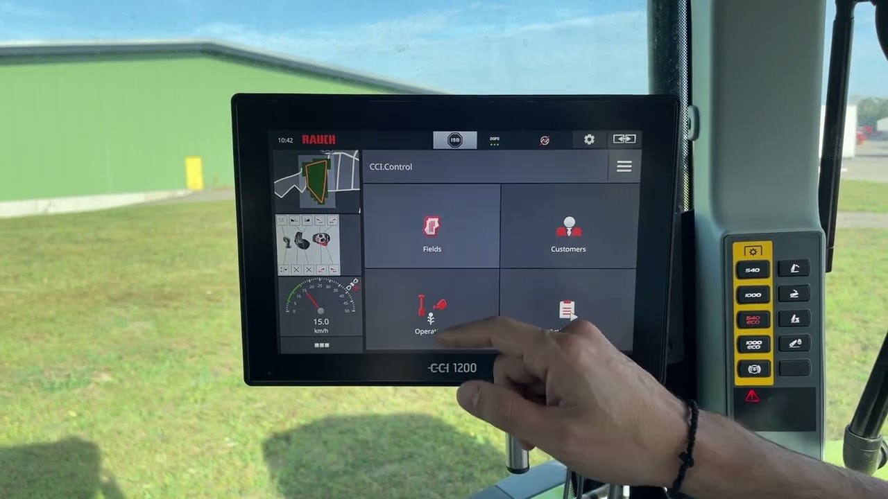 AGRITECHNICA Innovation - CCI TaskControler | RAUCH Landmaschinenfabrik GmbH