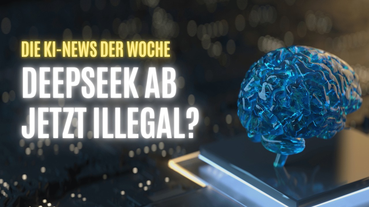 DeepSeek Verbot, Gemini 2.0, ChatGPT-Suche ab jetzt für alle, OmniHuman-1 uvm. | KI-News der Woche