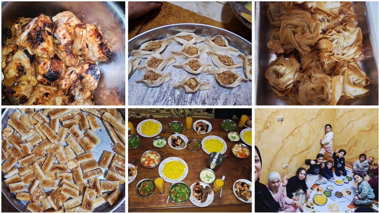 عزومة الجبايب🥰 ربنا يديم لمتنا مع حبايبنا 🤗فى بيت أبويا 🌙كل سنة وانتم طيبين 
