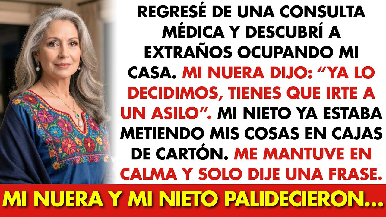 Llegué a Casa y Encontré Extraños Viviendo Allí: “Ya lo Decidimos, te Vas a un Asilo”, Dijo mi Nuera