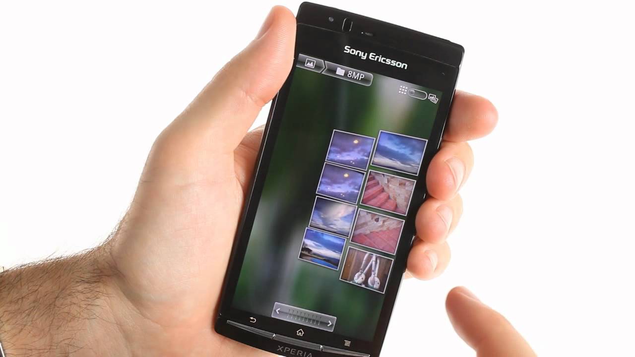 Sony Ericsson Xperia arc S unboxing and UI demo