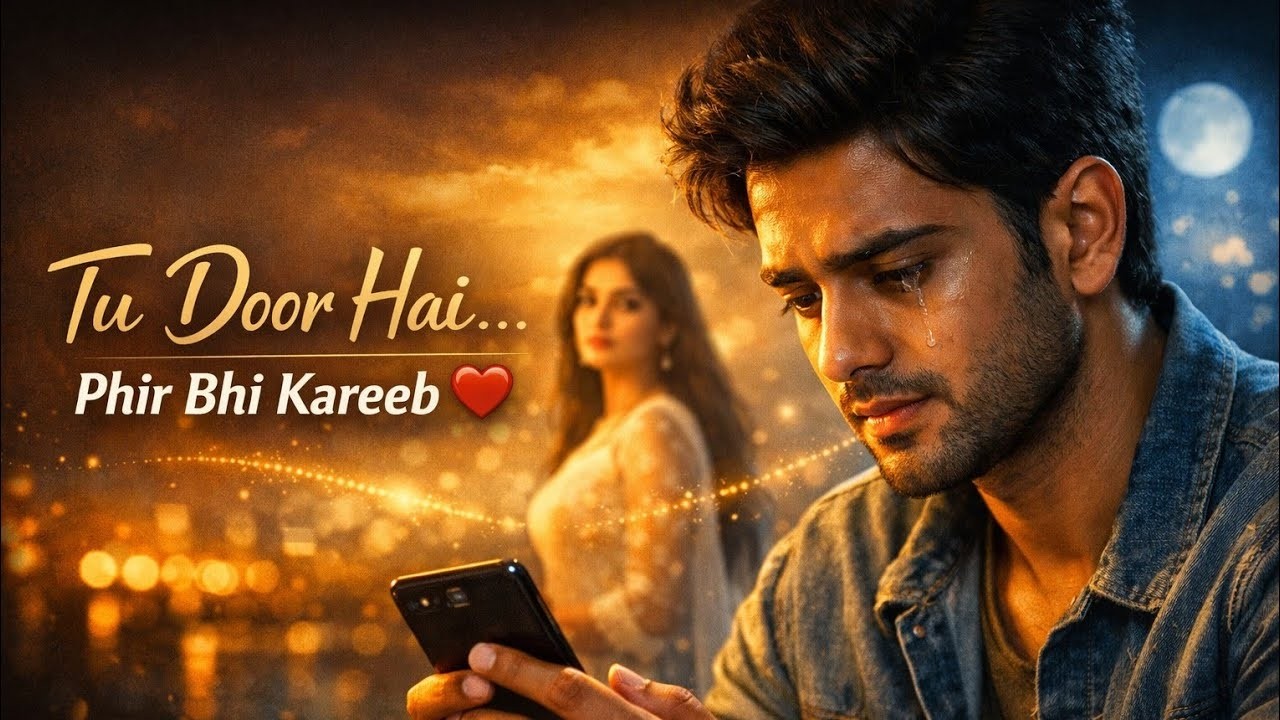 Tu Door Hai Phir Bhi Kareeb Hai Sanam   Romantic slowed and reverb lofi Love Song