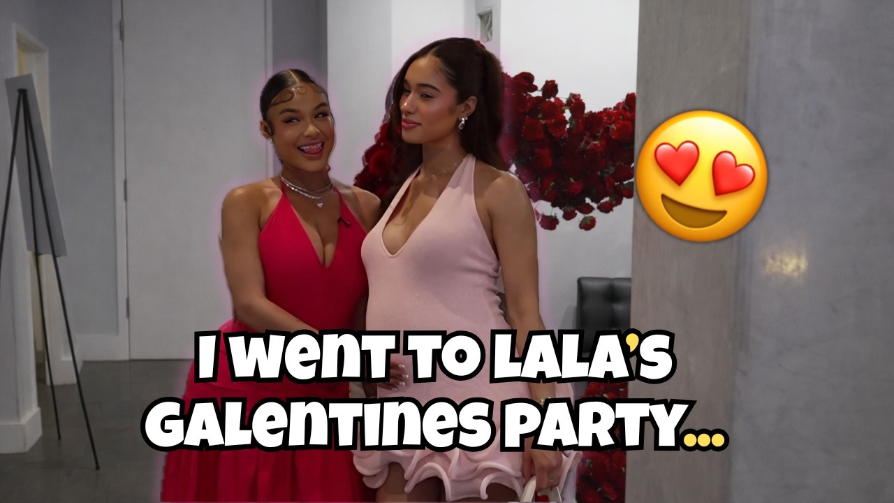 INDIA LOVE W/ LALA & YONNA GALENTiNES PARTY 🥂❤️🫶🏽 😍!!! FULL STREAM