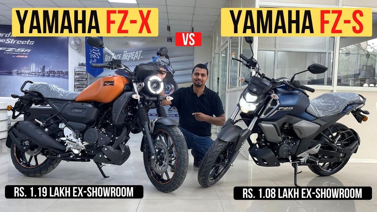 Yamaha FZ-X Vs Yamaha FZ-S 3.0 - Detailed Walkaround Comparison