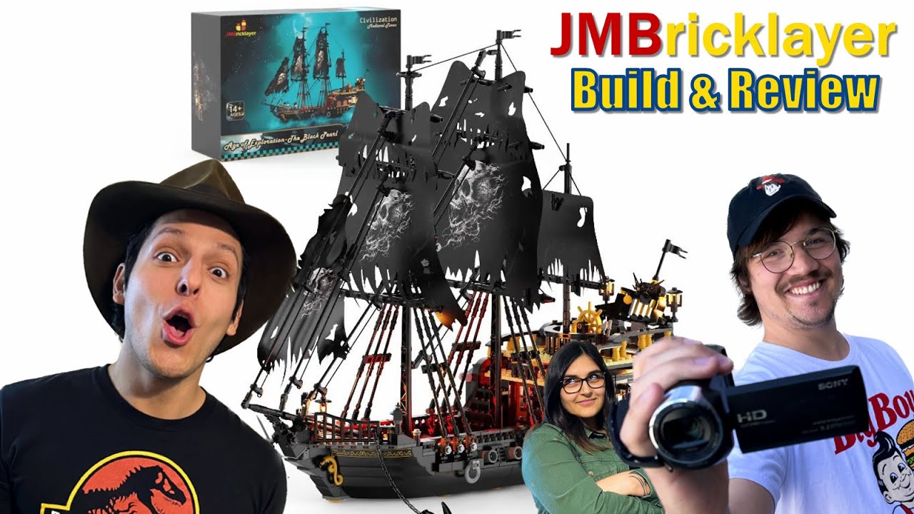 Get Your Face Ready for Some Pirate Goodness! | JMBricklayer Pirate Ship Review