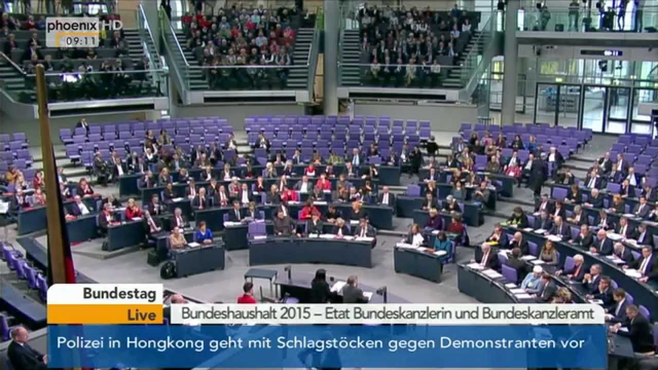 Generalaussprache: Sahra Wagenknecht zum Etat des Bundeskanzleramtes am 26.11.2014
