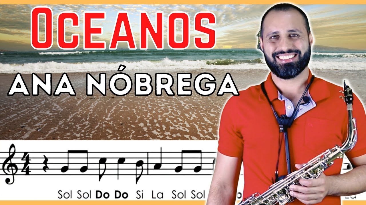 • OCEANOS | Ana Nóbrega - Partitura com notas - Sax Alto 🎷