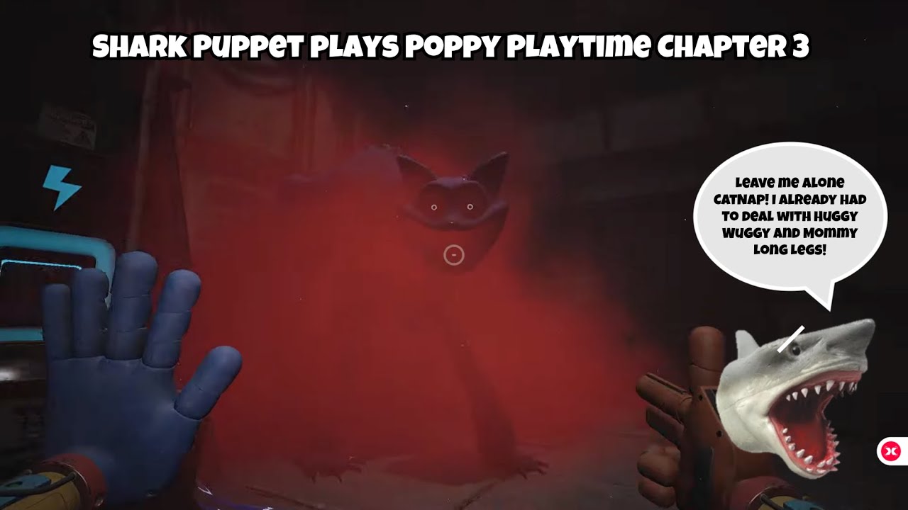 SB Movie: Shark Puppet plays Poppy Playtime Chapter 3!