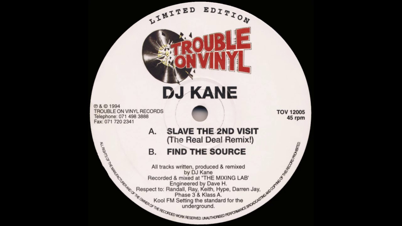 DJ Kane - Slave the 2nd Visit (The Real Deal Remix!)