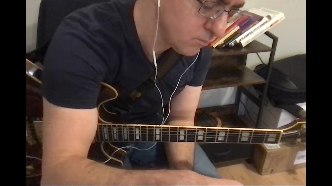 Day 1674 Practicing Ionian Modal Jazz Tune Called So Easy Take 4
