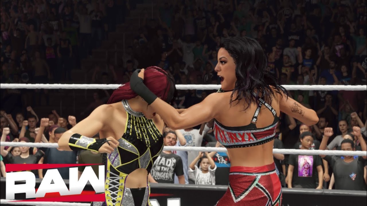 WWE 2K25 RAW INTERCONTINENTAL WOMEN’S CHAMPION REMATCH IYO SKY VS BAYLEY
