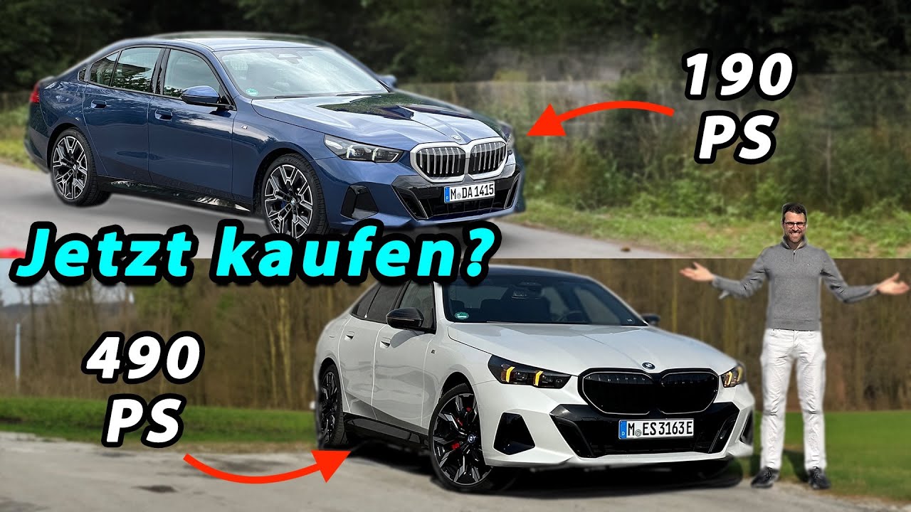 Sollen wir einen dieser 5er kaufen? BMW 5er G60 Vergleich Basis-Benziner gegen 490-PS-Plugin 6-cyl