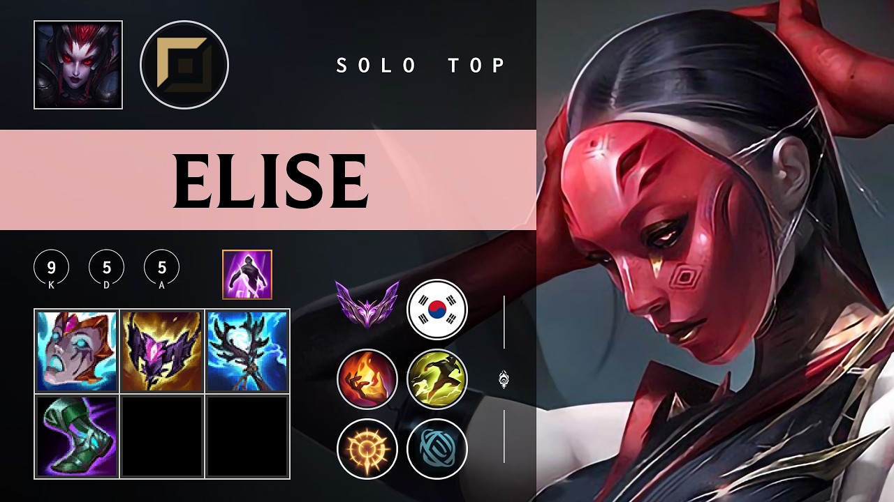 Elise Top vs Jax - KR Master Patch 26.05