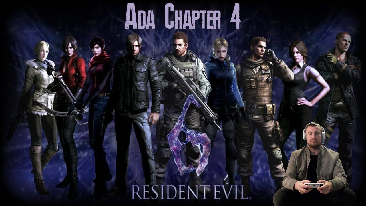Resident Evil 6. Ada Chapter 4 Playthrough