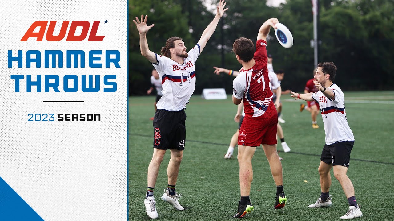 18 minutes of hammer throws from the 2023 season | #ultimatefrisbee