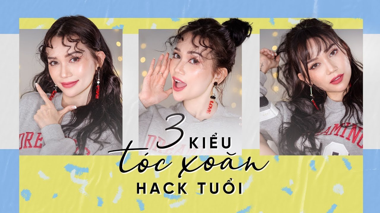 3 kiểu tóc xoăn HACK TUỔI | Cực đơn giản dễ làm | SITA HAIR