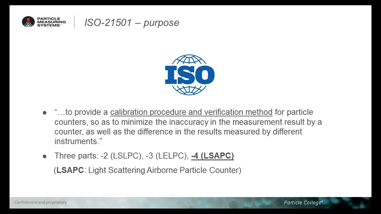Understanding ISO 21501-4  On Demand Webinar