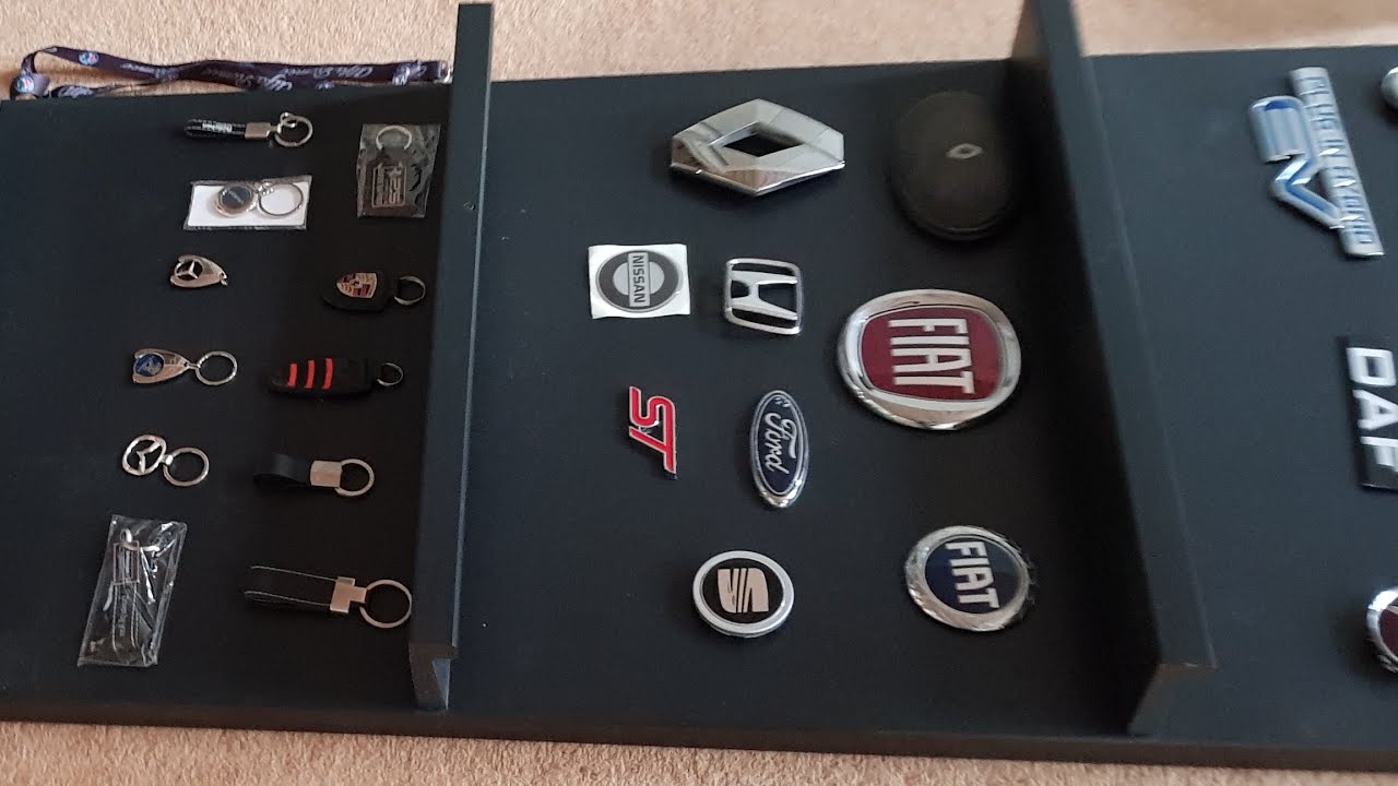 Unveiling my INSANE CAR LOGO collection!!!