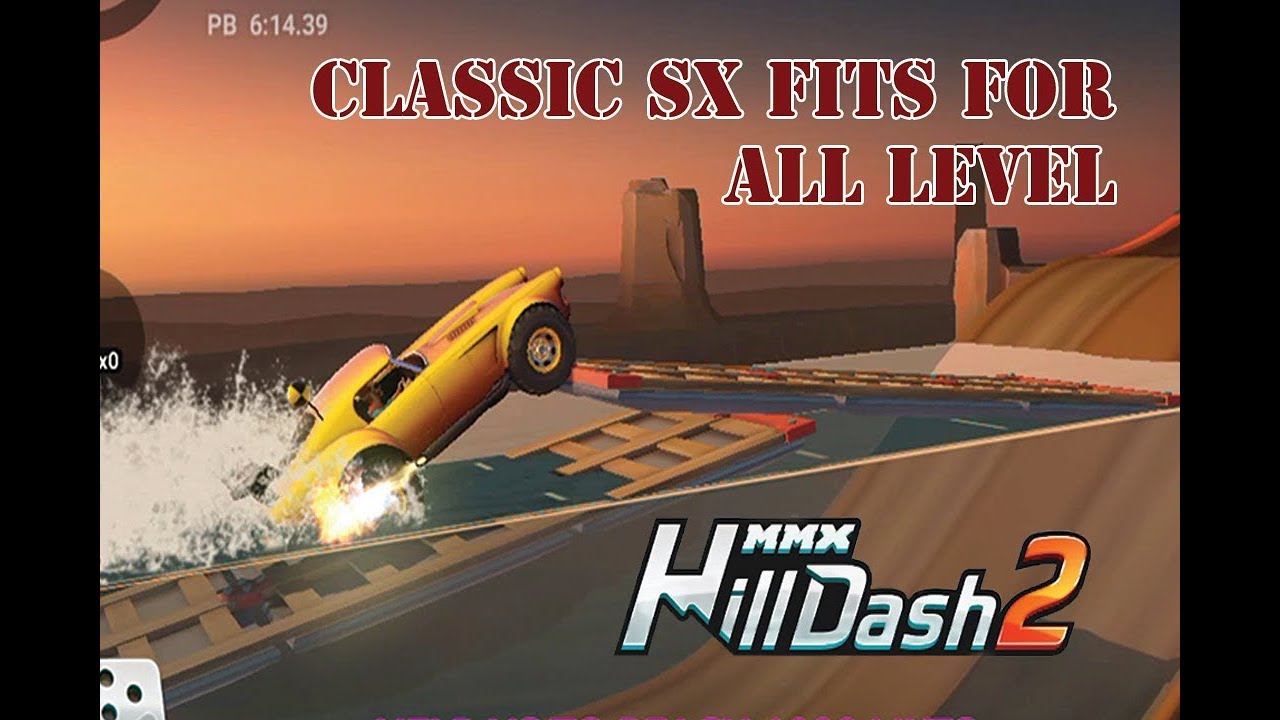 Classic SX fits for all level. Fastest Car Crashed event. MMX HILL DASH 2