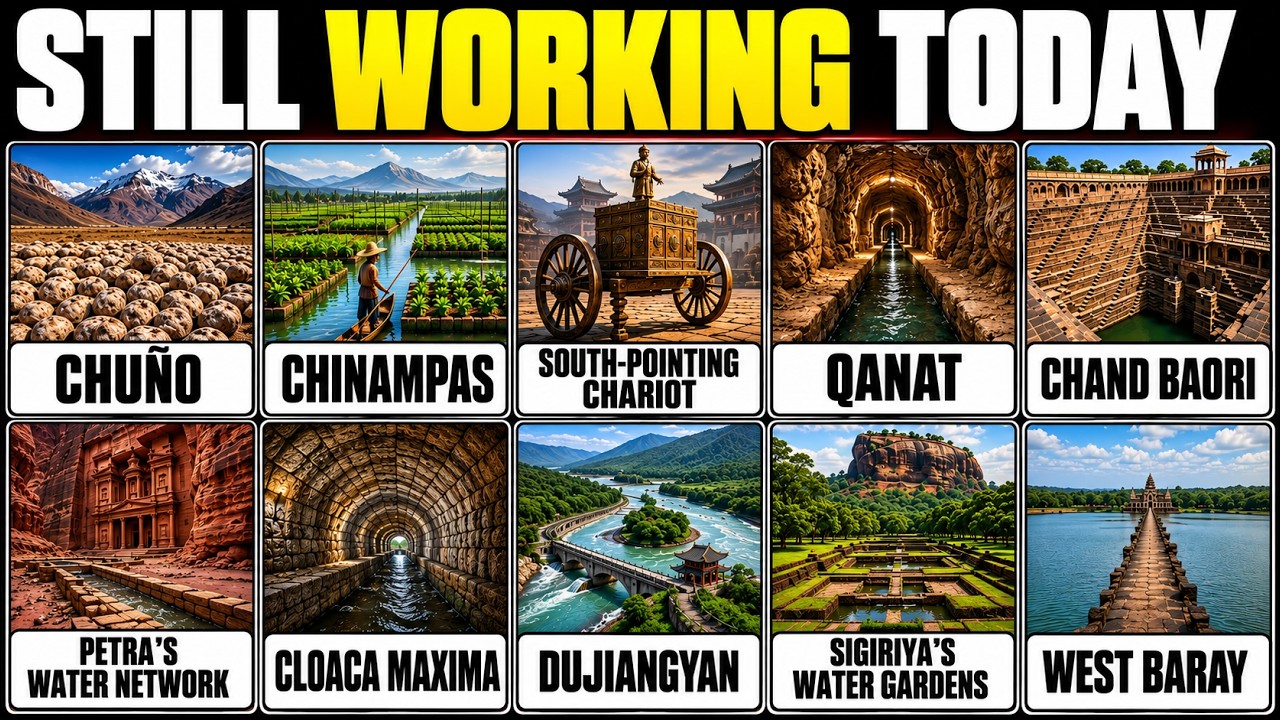 12 Ancient Objects That Still Work Better Than Modern Technology