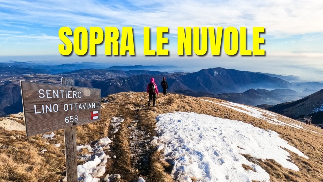 Trekking sul Monte Baldo: sentiero Lino Ottaviani e vista sul Garda