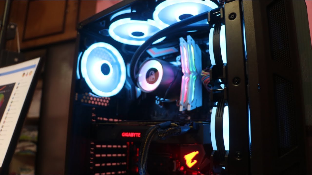 Ryzen 7 2700X - x470 AORUS - RTX 2070 RGB PC Build