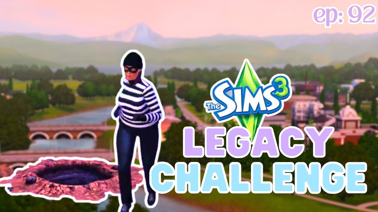 WE BROKE OUT CRIMINALS FROM JAIL!!! | Sims 3 Legacy Challenge | Ep: 92