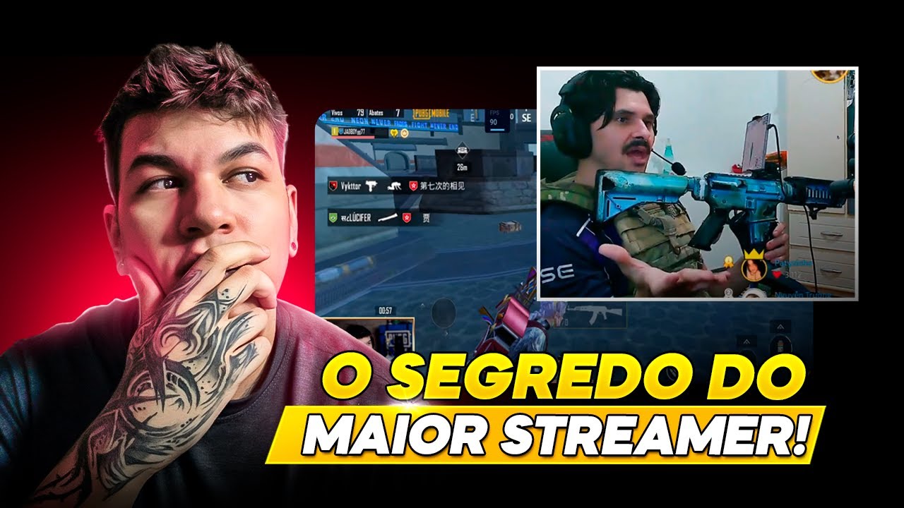 NUNCA VI ISSO NO PUBG MOBILE! UM SUPORTE QUE PARECE UMA M4 DE VERDADE!
