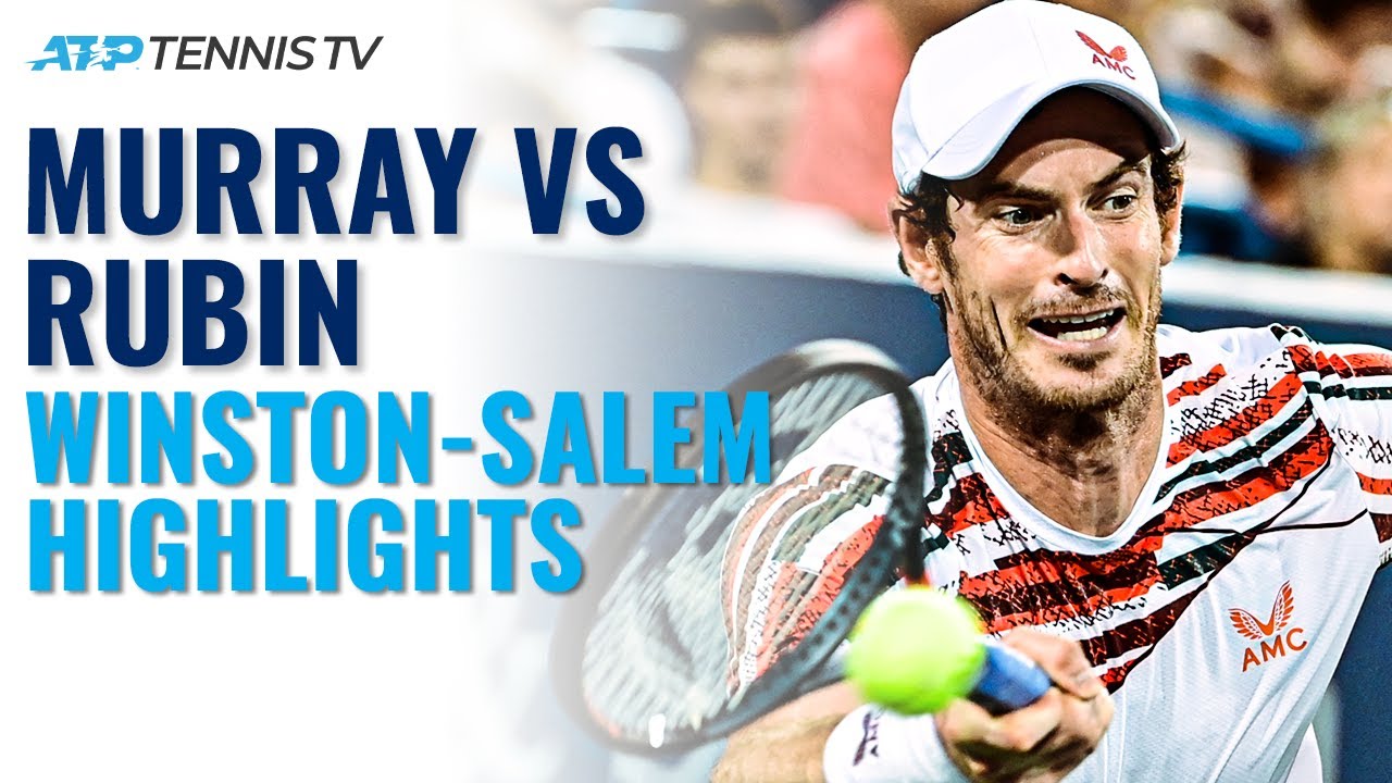 Andy Murray vs Noah Rubin Highlights | Winston-Salem 2021