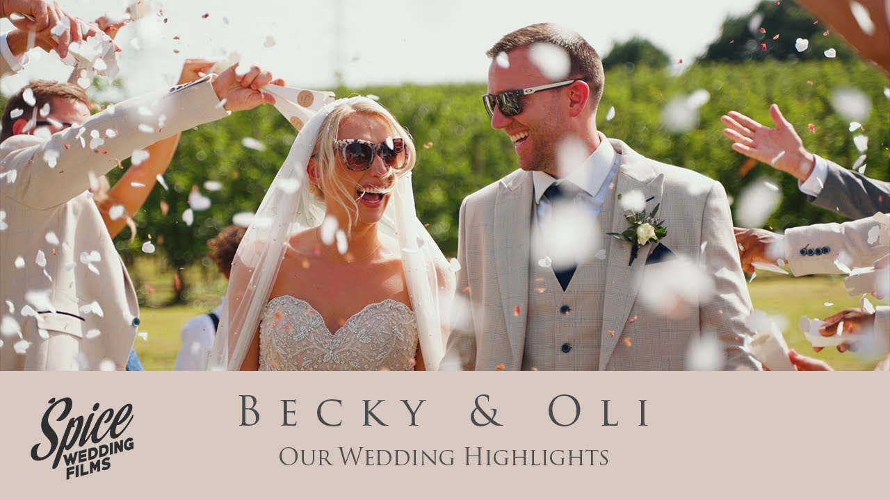 The Barnyard Sittingbourne Wedding Film - Becky & Oli's Wedding Highlights Video
