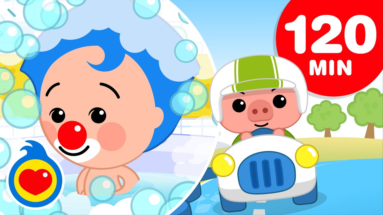 A Bañarme... Y Más Canciones Para Bañarse, Jugar, Comer Y Dormir 🧼🥗 (120 Min) | Plim Plim
