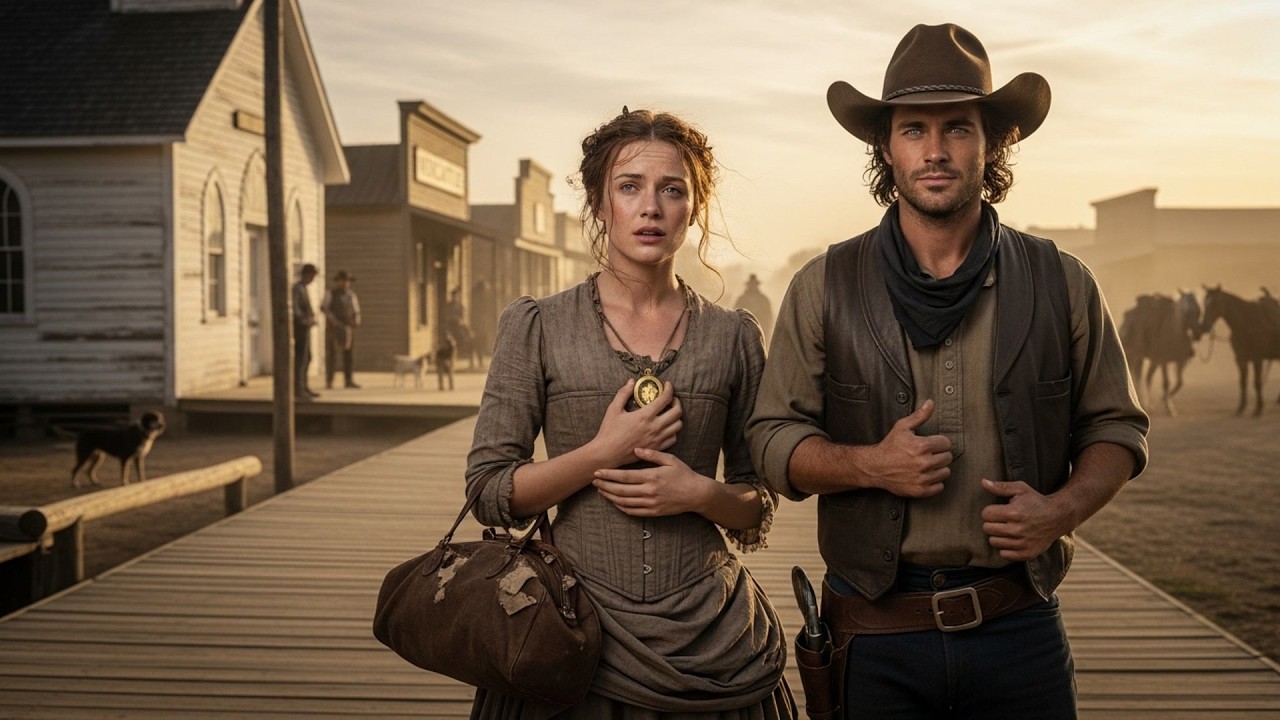 She Arrived With Nothing But A Locket And Hope, The Cowboy Said 