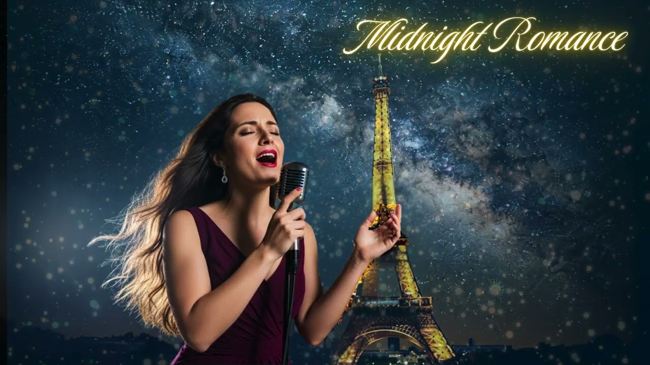 Romantic Piano Under Paris Moon | Piano Romantique sous la Lune – Midnight Romance