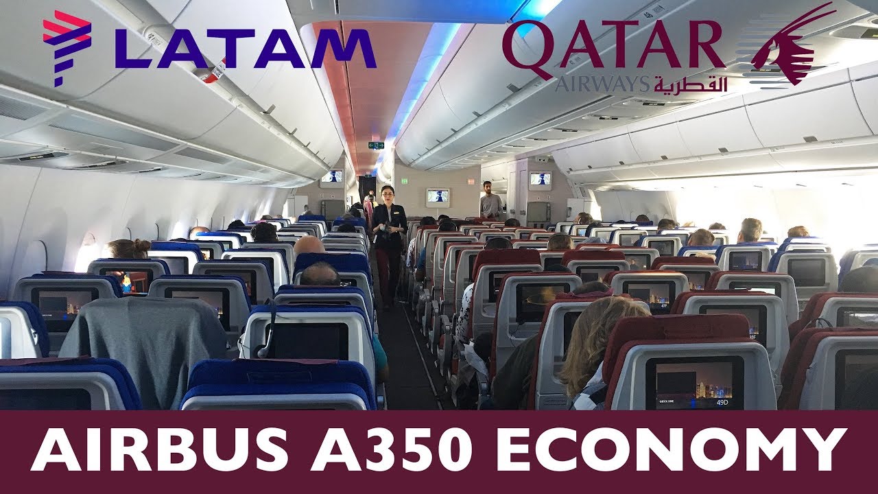 FLIGHT REPORT QATAR AIRWAYS DOHA-FRANKFURT (by LATAM A350)