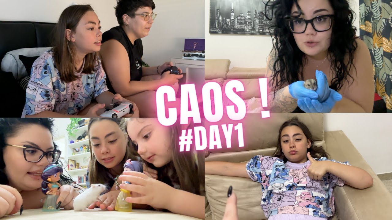 PRIMO GIORNO DI VACANZE ED E' TUTTO UN CAOS ! / chiara paradisi