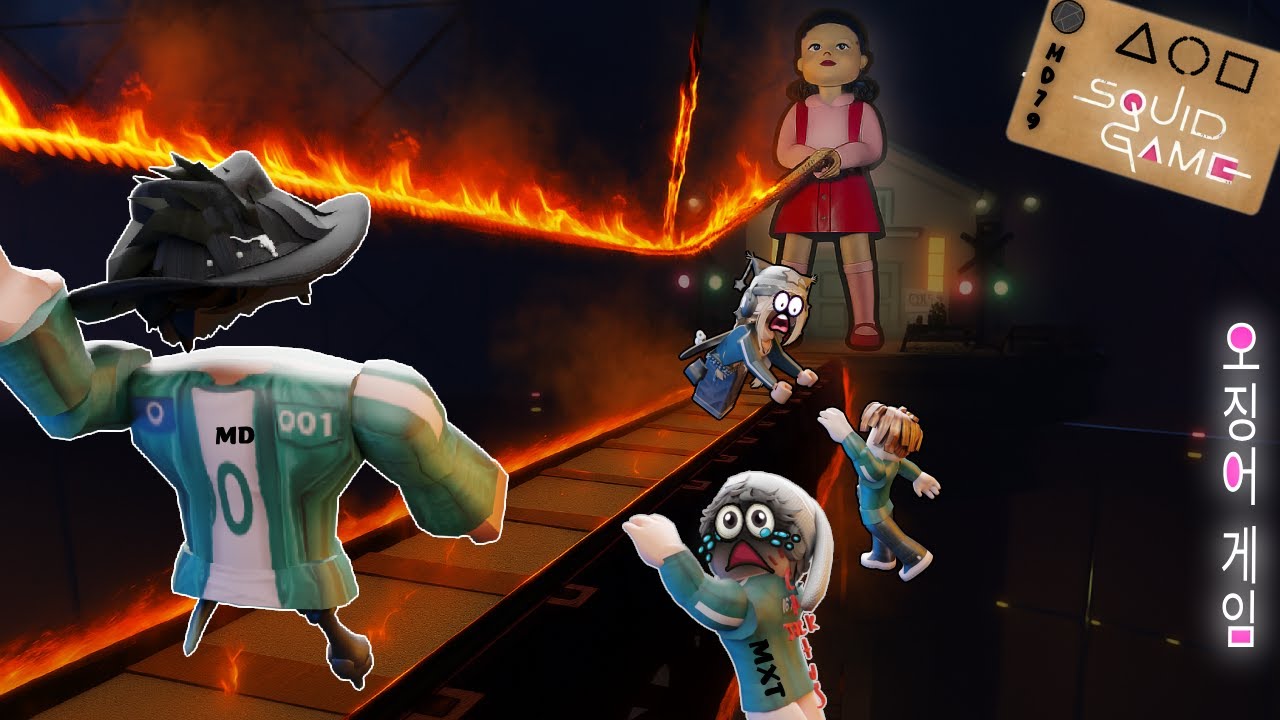 دخلنا عالم squid Game بالغلط.. وما قدرنا نطلع!! مع{تيم مشي حالك}😨🦑#roblox