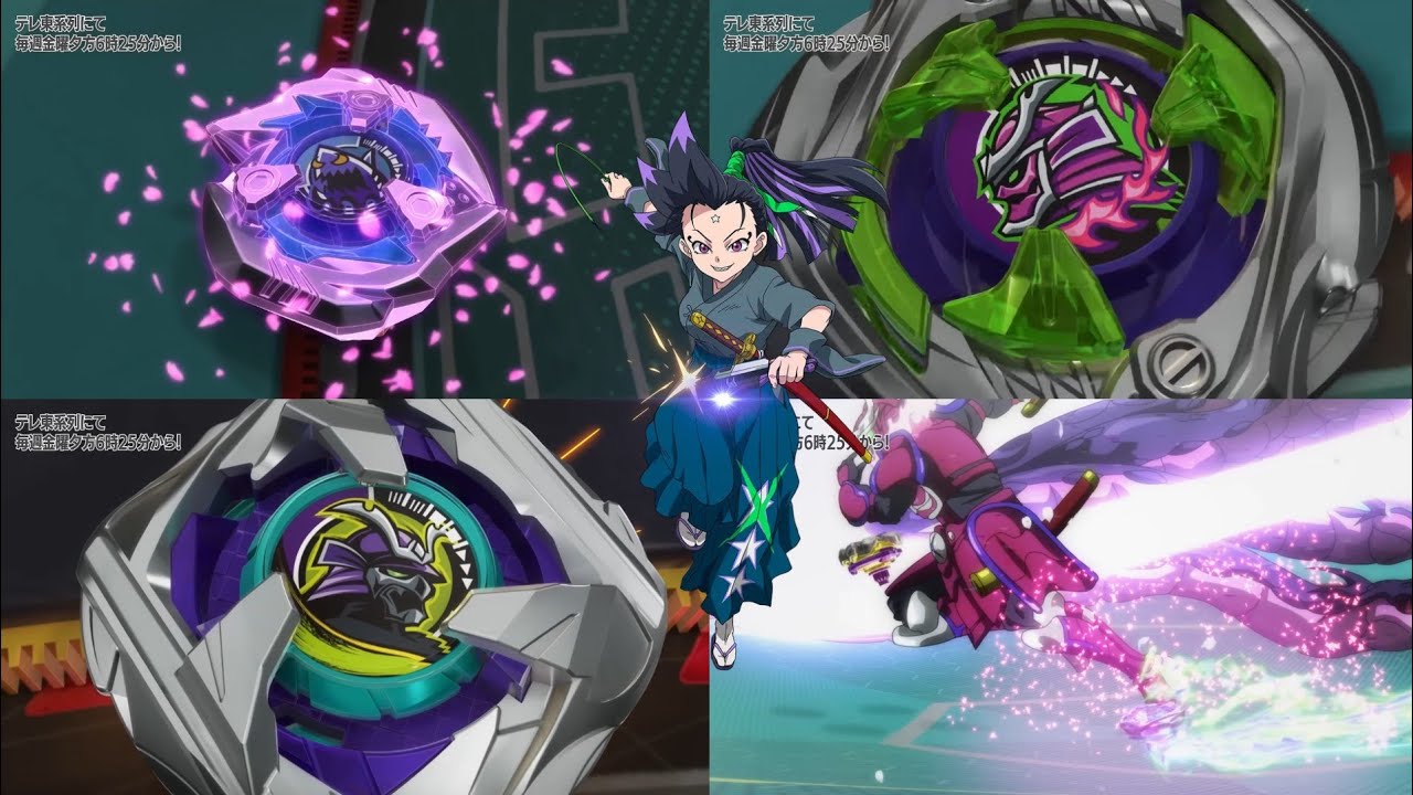 ALL TENKA SHIROBOSHI BATTLE & PERFORMANCES BEYBLADE X!! 